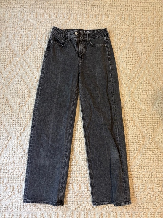 Old Navy Denim - Old Navy Straight Leg Jeans in Washed Black
